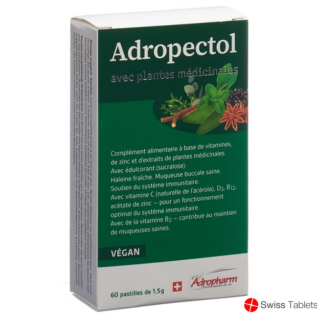 Adropectol Plants Pastillen 60 Stück buy online