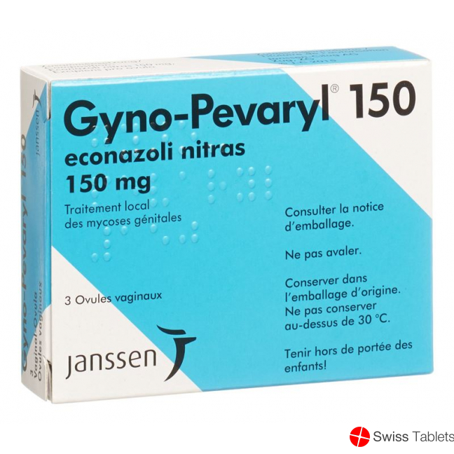 Gyno Pevaryl 150 Ovula 150mg 3 Stück buy online