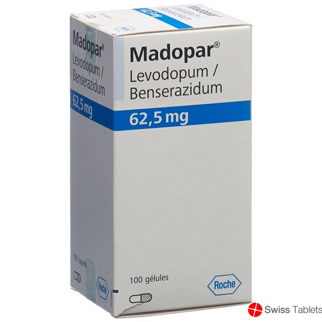 Madopar 62.5 Kapseln 62.5mg 100 Stück buy online