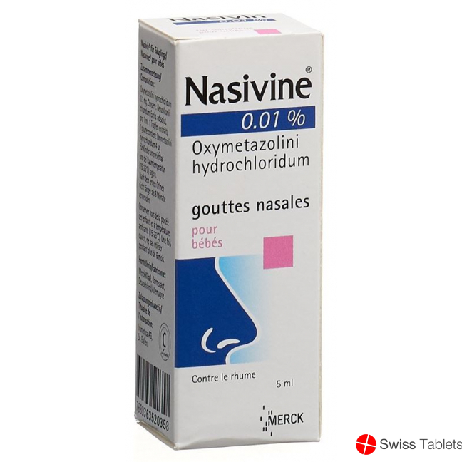 Nasivin Tropfen 0.01% Bebe 5ml buy online