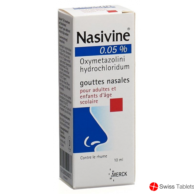 Nasivin Tropfen 0.05% Erwachsene 10ml buy online