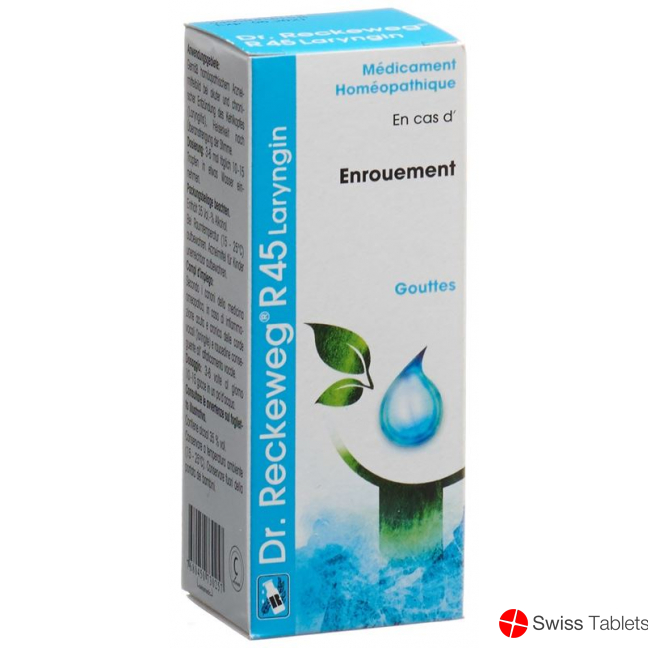Reckeweg R45 Laryngin Tropfen Flasche 50ml buy online