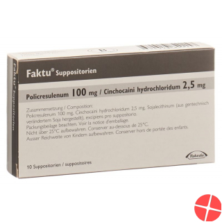 Faktu Zäpfchen 10 Stück