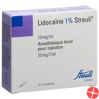 Lidocain Streuli 1% O Kons 10 Ampullen 2ml