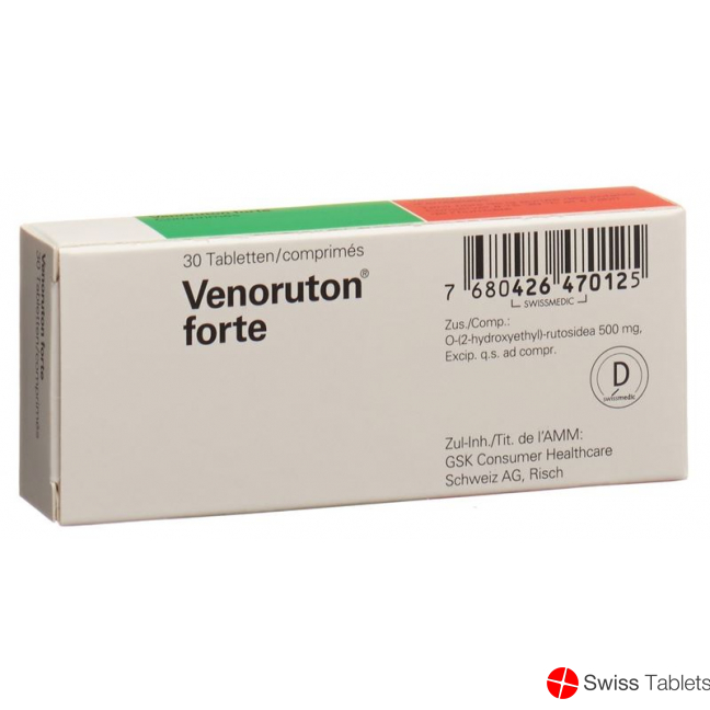 Venoruton Forte 500mg 30 Tabletten buy online