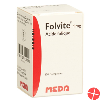 Folvite Tabletten 1mg 100 Stück