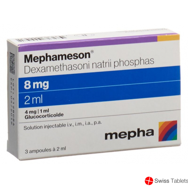 Mephameson Injektionslösung 8mg/2ml 3 Ampullen 2ml buy online