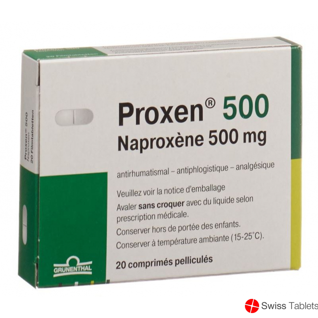 Proxen 500 Filmtabletten 500mg 20 Stück buy online