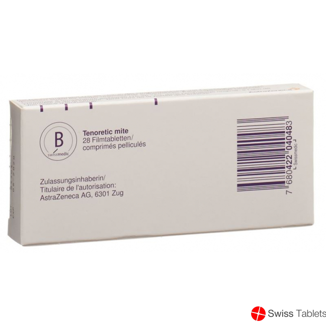 Tenoretic Mite Tabletten 50/12.5 28 Stück buy online Tenoretic Mite Tabletten 50/12.5 28 Stück buy online