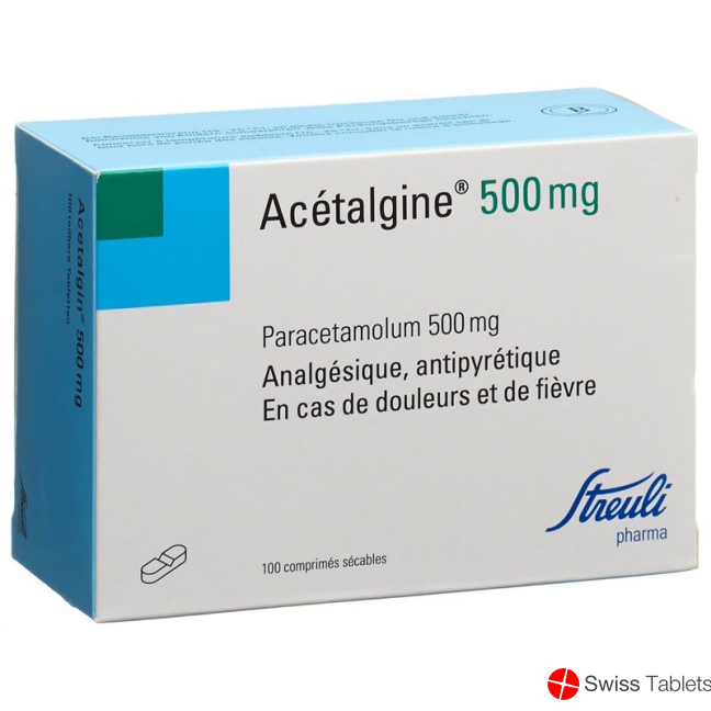 Acetalgin 500mg 100 Tabletten buy online
