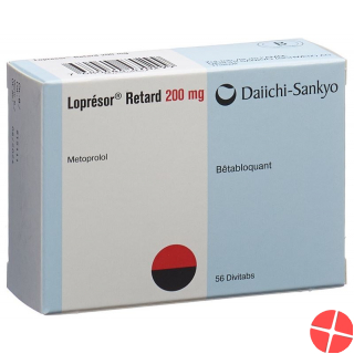 Lopresor Retard Divitabs 200mg 56 Stück