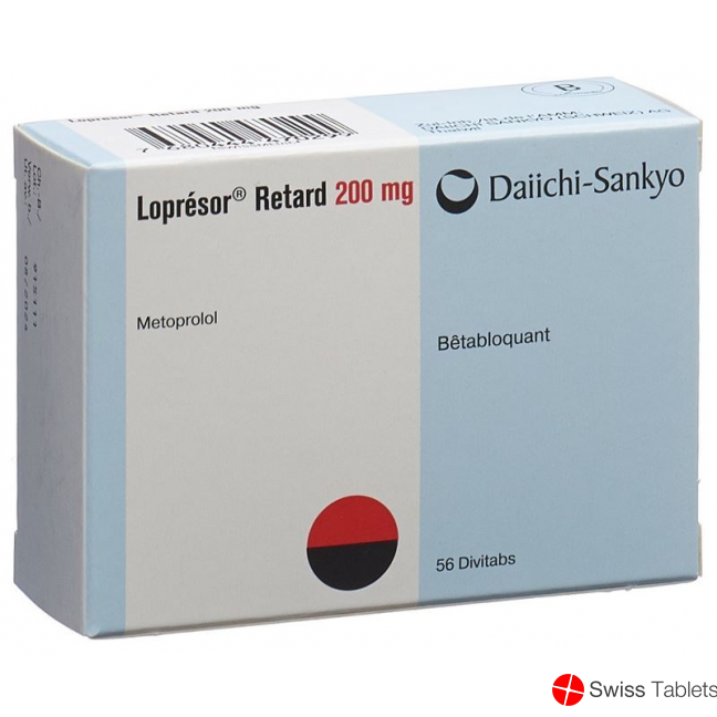 Lopresor Retard Divitabs 200mg 56 Stück buy online
