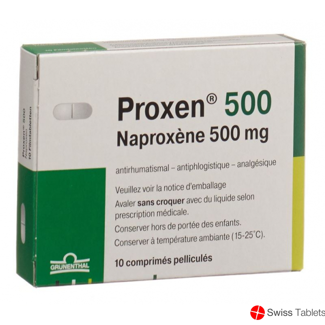 Proxen 500 Filmtabletten 500mg 10 Stück buy online