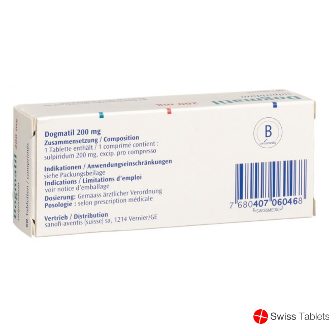 Dogmatil Tabletten 200mg 60 Stück buy online