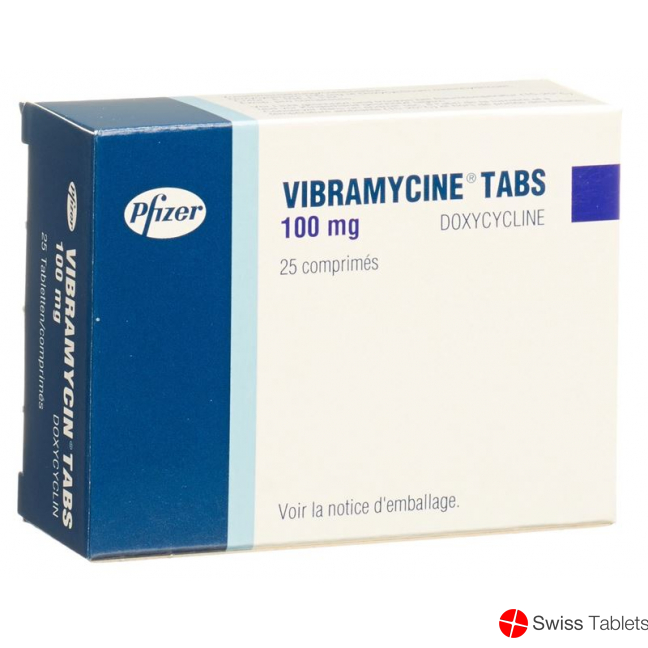 Vibramycin Tabs Tabletten 100mg 25 Stück buy online