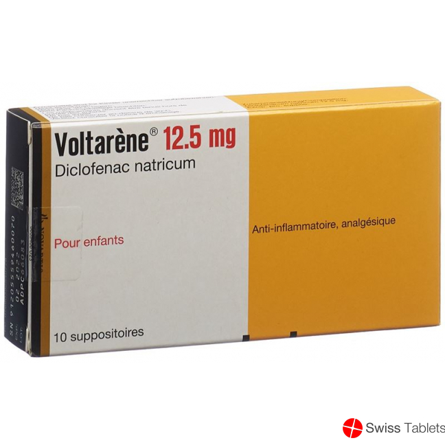 Voltaren 12.5mg Kinder 10 Zäpfchen buy online