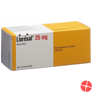 Lioresal tablets 25 mg 50 pcs