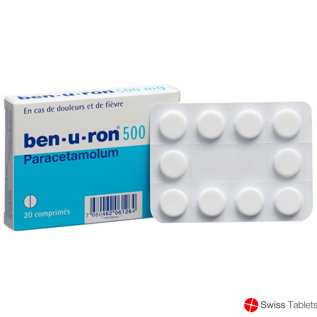 Ben U Ron 500mg 20 Tabletten buy online