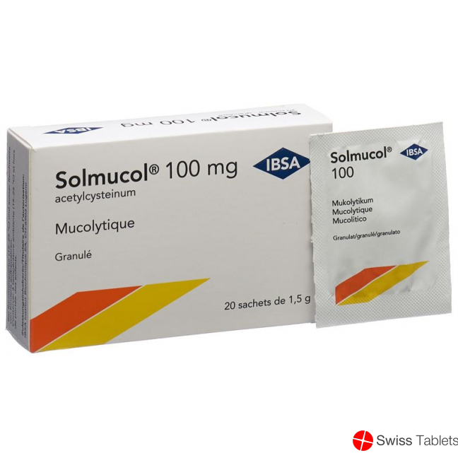 Solmucol 100mg 20 Beutel buy online