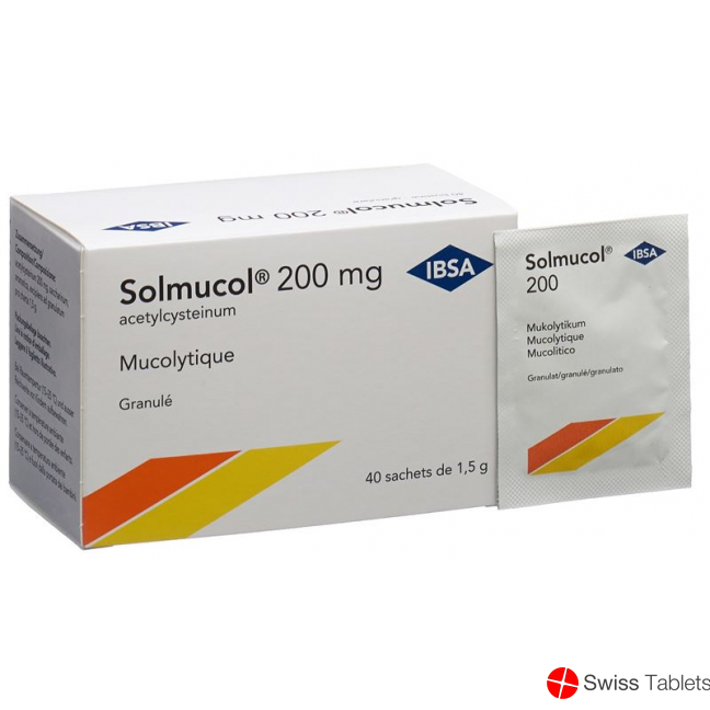 Solmucol 200mg 40 Beutel buy online