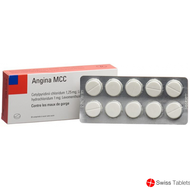 Angina Mcc Streuli Lutschtabletten 30 Stück buy online