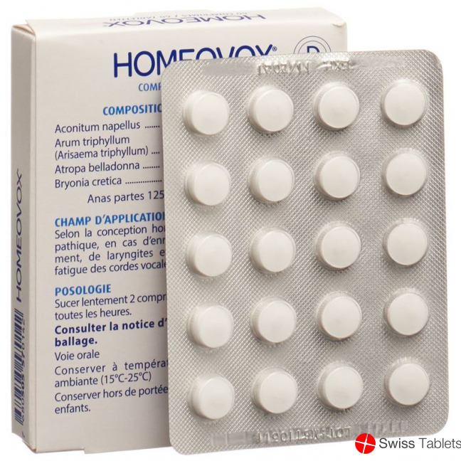 Homeovox Tabletten 60 Stück buy online