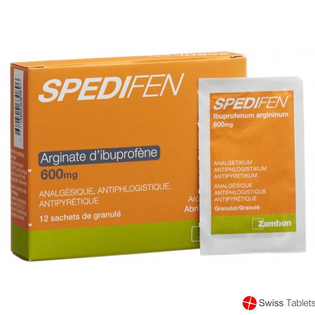 Spedifen 600mg 12 Granulate buy online
