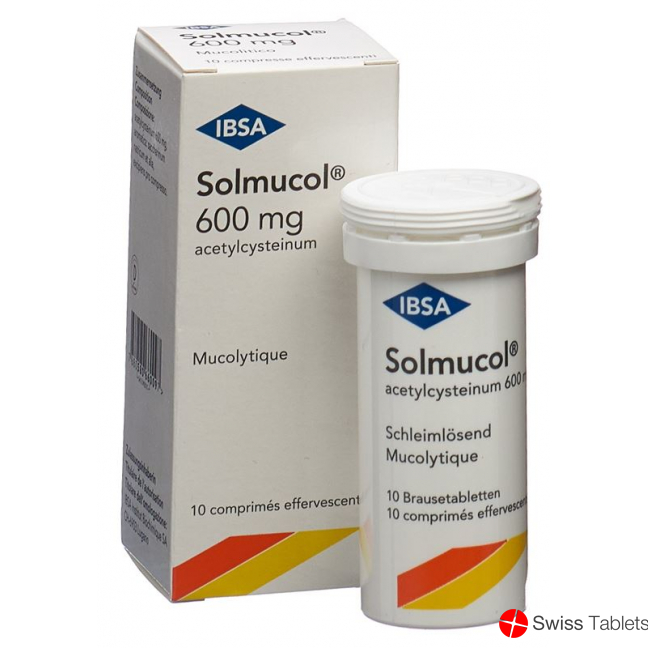 Solmucol 600mg 10 Brausetabletten buy online