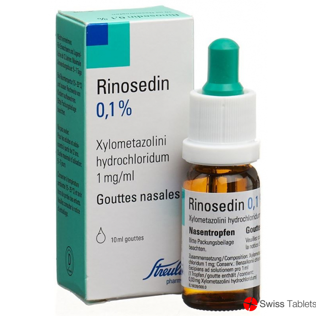 Rinosedin Nasentropfen 0.1% 10ml buy online