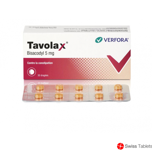 Tavolax 5mg 30 Dragées buy online