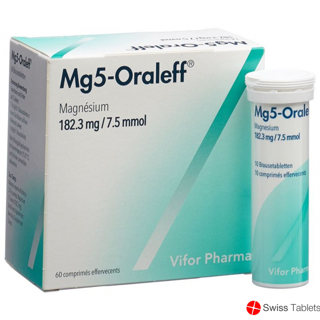 Mg5 Oraleff 60 Brausetabletten buy online