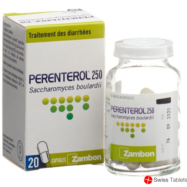 Perenterol 250mg 20 Kapseln buy online