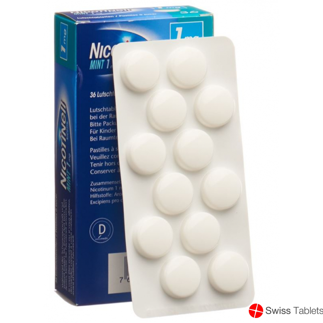 Nicotinell 1mg 36 Lutschtabletten buy online