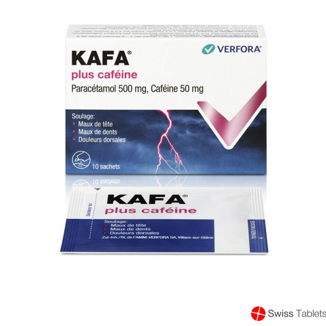 Kafa Plus Koffein Pulver Beutel 10 Stück buy online