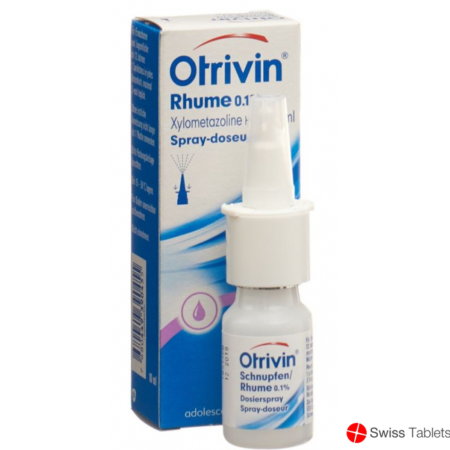 Otrivin Schnupfen Dosierspray 0.1% 10ml buy online