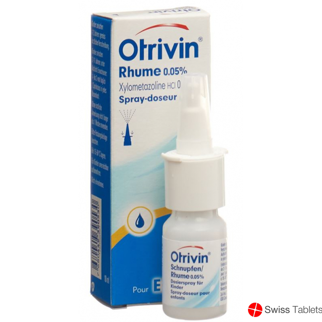 Otrivin Schnupfen Dosierspray 0.05% 10ml buy online