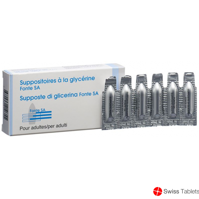 Glycerinzäpfchen Fonte für Erwachsene 18 Stück buy online
