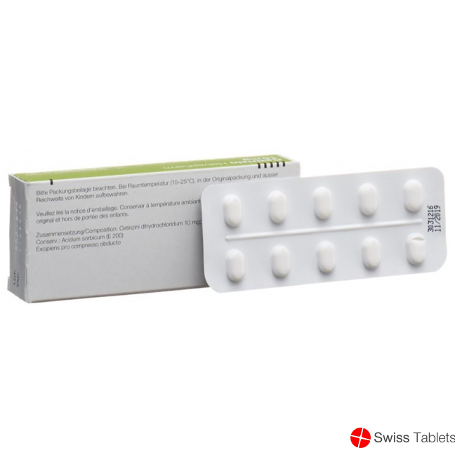 Cetirizin 10mg 10 Tabletten buy online