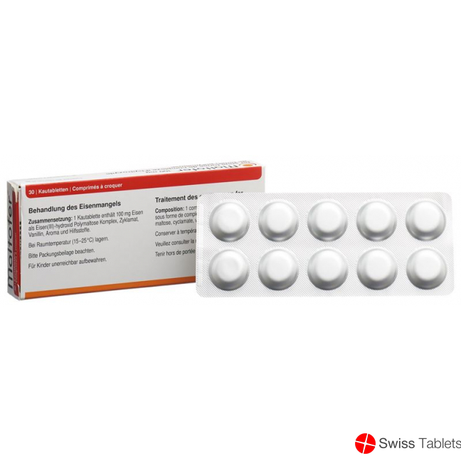 Maltofer Kautabletten 100mg 30 Stück buy online