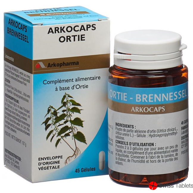 Arkogelules Brennessel Kapseln 45 Stück buy online