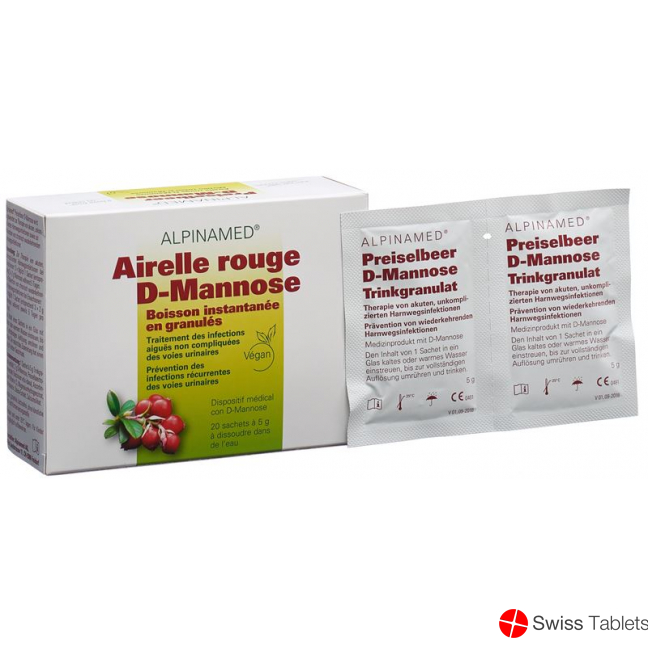 Alpinamed Cowberry granulated drink 20 bags buy online