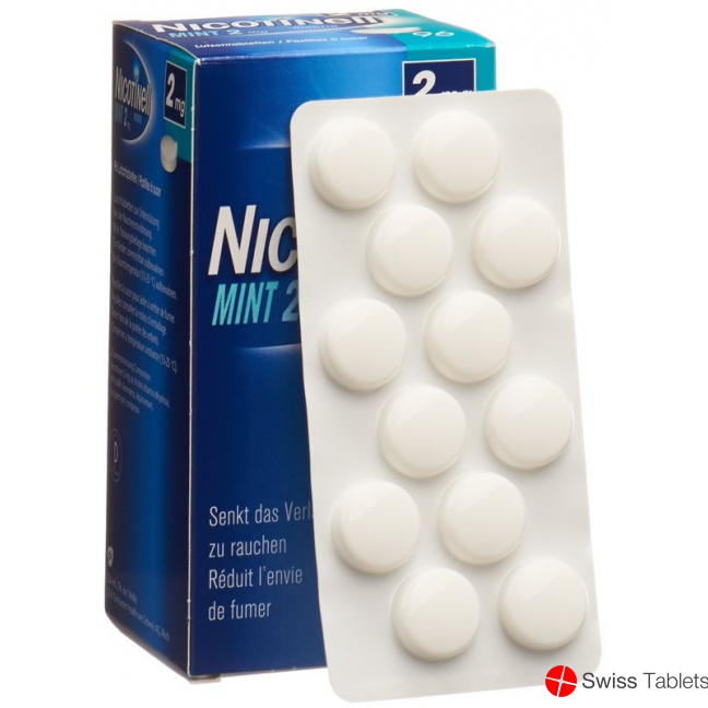 Nicotinell Lutschtabletten 2mg Mint 96 Stück buy online
