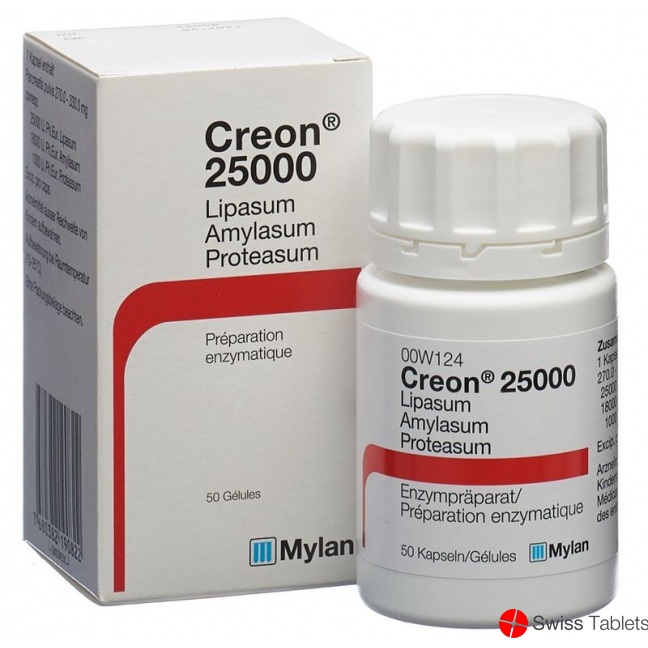 Creon 25000 Kapseln 50 Stück buy online