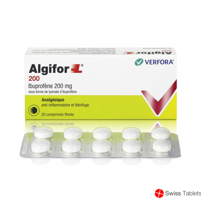 Algifor L 200mg 20 Filmtabletten buy online Algifor L 200mg 20 Filmtabletten buy online
