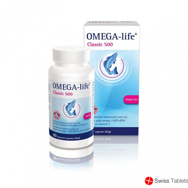 Omega-life 500mg 60 Kapseln buy online