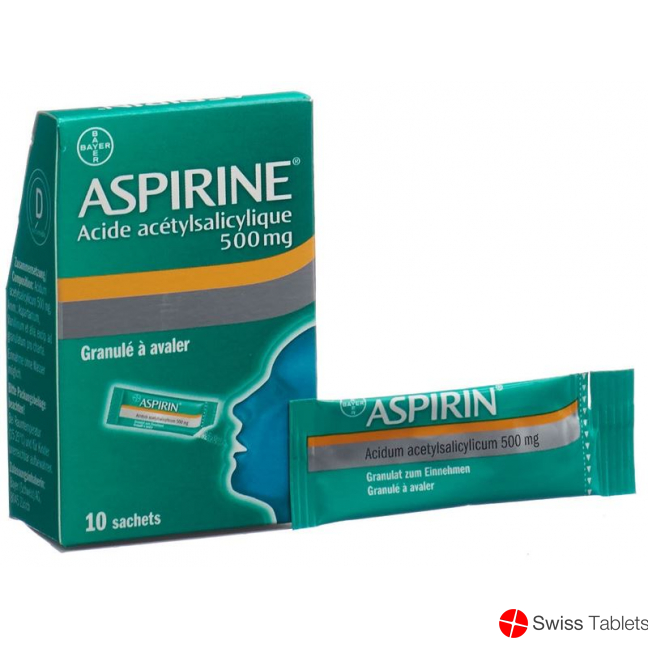 Aspirin Granulat 500mg 10 Beutel buy online