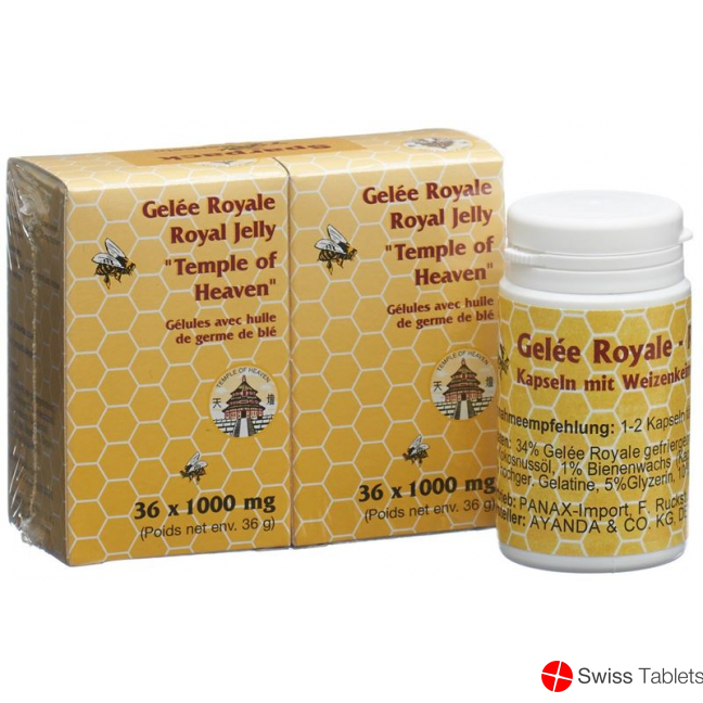 Gelee Royale Royale Jelly Kapseln Toh 72 Stück buy online