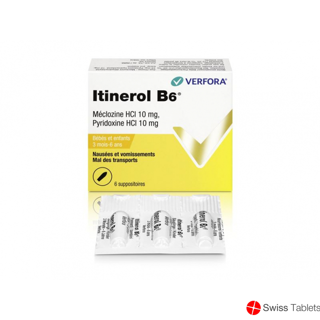 Itinerol B6 Zäpfchen Bebe 6 Stück buy online