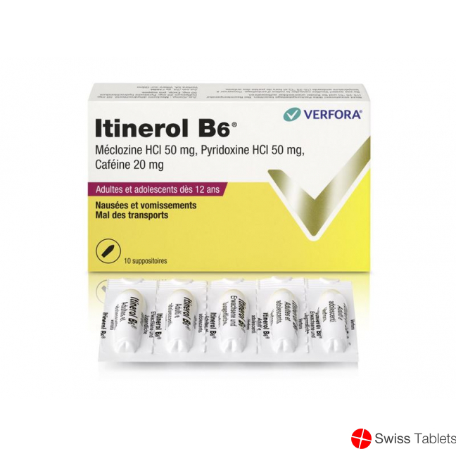 Itinerol B6 10 Zäpfchen für Erwachsene buy online