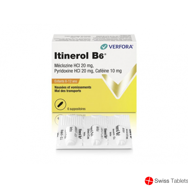 Itinerol B6 6 Zäpfchen für Kinder buy online